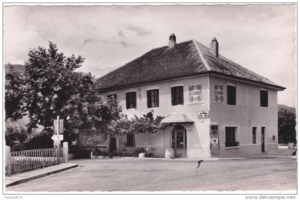 RUFFIEUX  (Savoie)  -   Hôtel  Du  Mont-Clergeon.   S.  Jamais  Propriétaire - Ruffieux