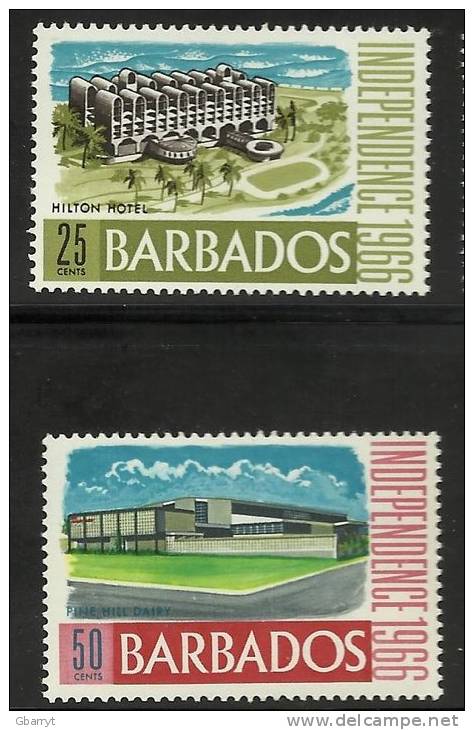 Barbados Scott #  290 - 293 MNH VF  Complete Independance.....................S23 - Barbades (1966-...)