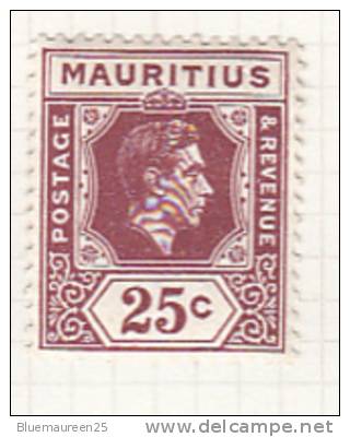 1938 - King George VI - Mauricio (...-1967)