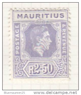1938 - King George VI - Mauritius (...-1967)