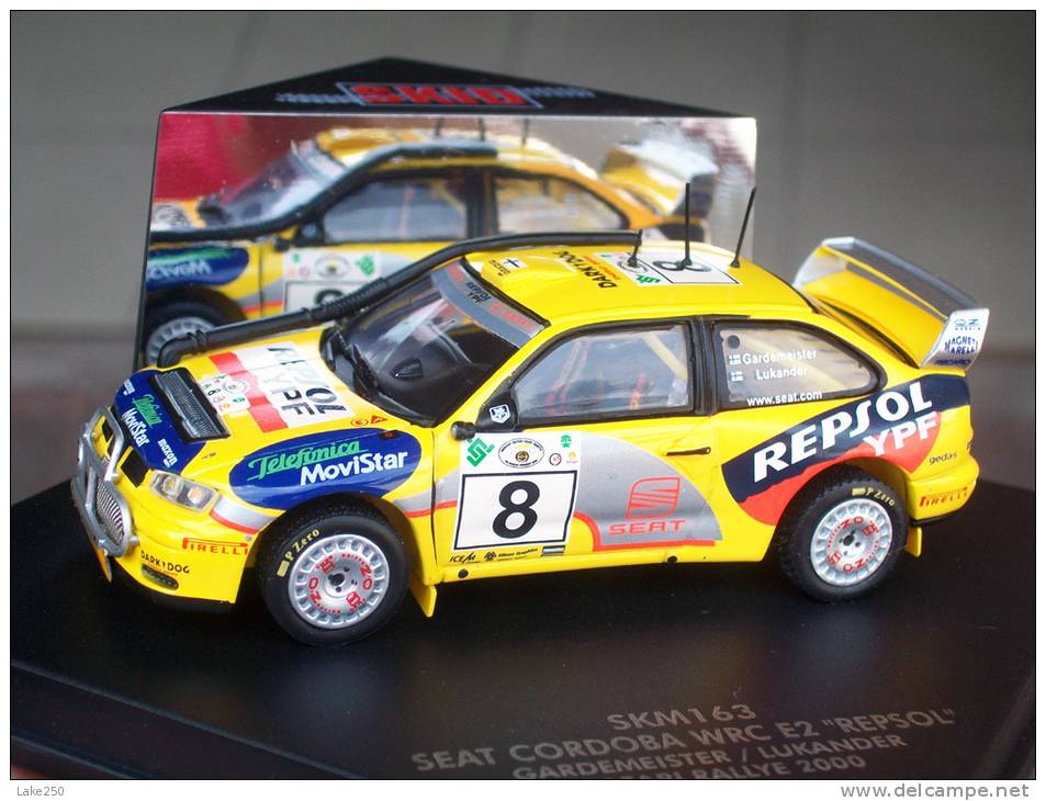 VITESSE - SEAT CORDOBA WRC E2   AVEC SA  BOITE  Scala 1/43 - Vitesse