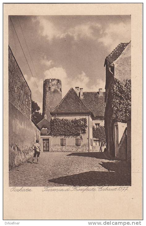 Oschatz, Turm An Der Fronfeste, Um 1920 - Oschatz