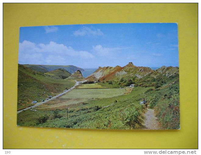 The Valley Of The Rocks,Lynton - Lynmouth & Lynton