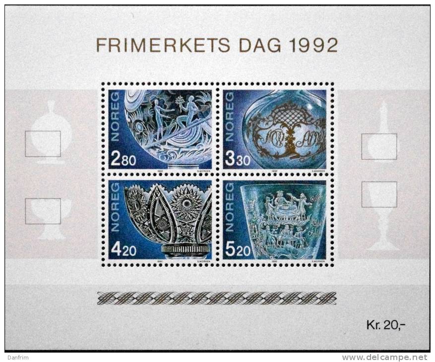 Norway 1992    MiNr. 1101-1104   BLOCK 18 MNH (**) ( Lot 1249 ) - Neufs