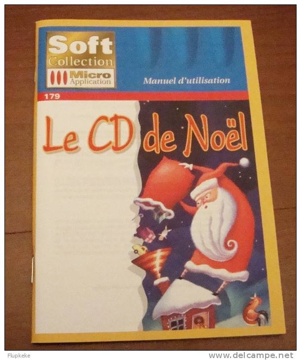 Le Cd De Noël Soft Collection Micro Application Manuel Seul Mode D´emploi - Informatik
