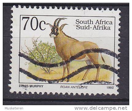 South Africa 1997 Mi. 900 II A     70 C Roan Antilope Tiernahme English - Oblitérés