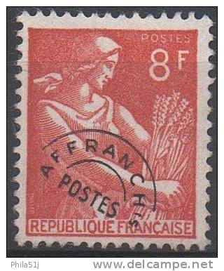 FRANCE  N°108__OBL VOIR SCAN - 1953-1960