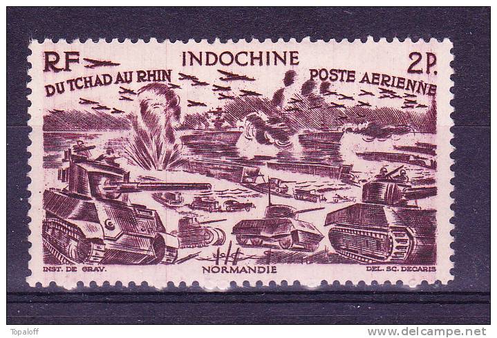 INDOCHINE PA N°43  Neufs Sans Charniere - Poste Aérienne