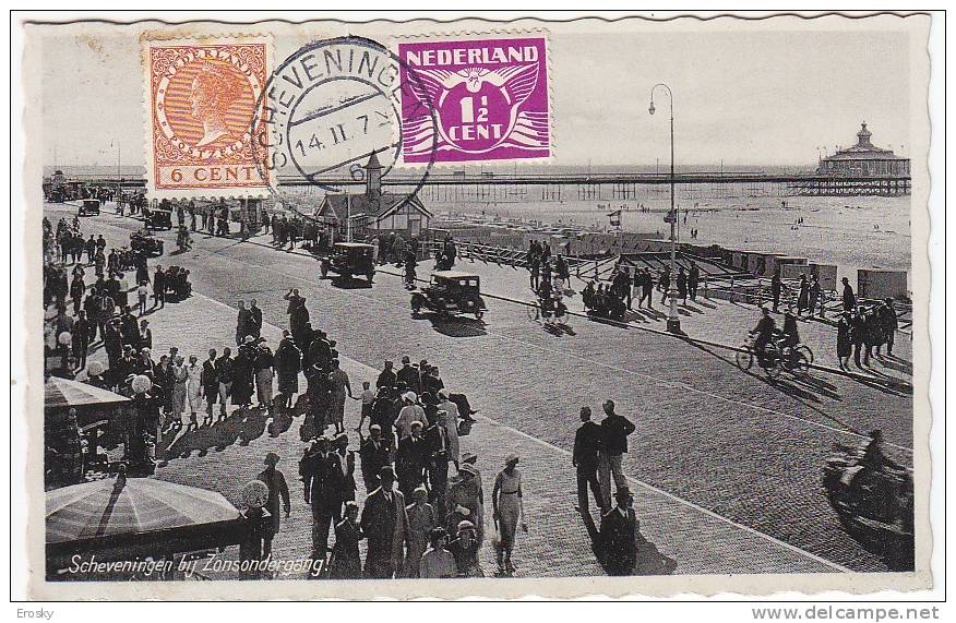 PGL AT268 - NEDERLAND SCHEVENINGEN BIJ ZONSONDERGANG 1934 - Scheveningen