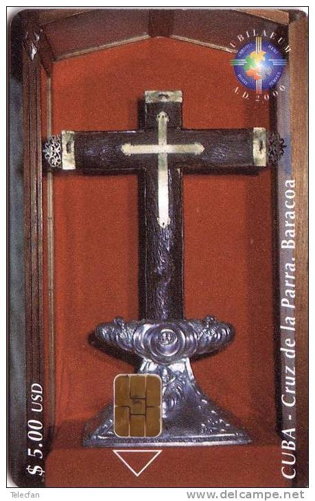 CUBA CROIX DE LA PARRA CRUZ DE LA PARRA CROSS JESUS 5$ UT - Cuba