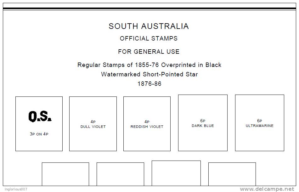 AUSTRALIA STAMP ALBUM PAGES 1913-2011 (689 Pages) - Anglais
