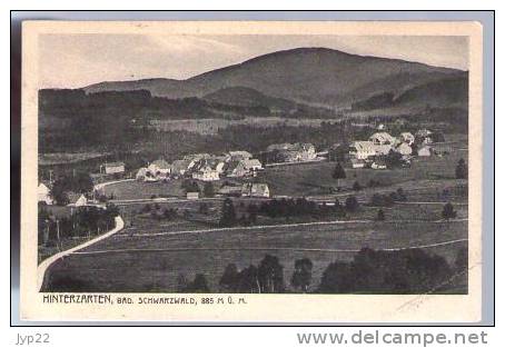 Jolie CP Ancienne Allemagne Hinterzarten Bad Schwarzwald - Vue Générale - Hinterzarten