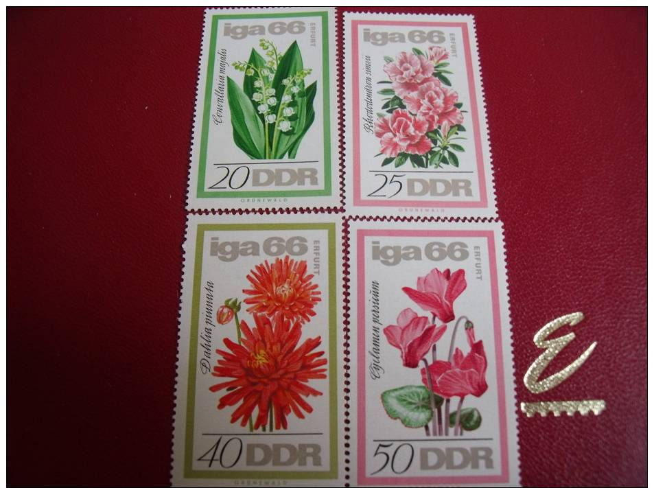 Timbres  De Collection Alemagne DDR ** 1966  MICHEL  N°1189 / 92 - Unused Stamps