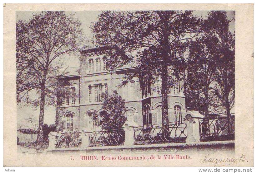 THUIN = Ecoles Communales De La Ville Haute (écrite) - Thuin