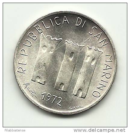 1972 - San Marino 500 Lire     ----- - Saint-Marin