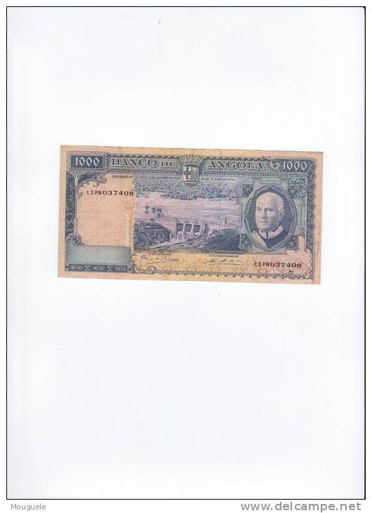 Billet De Angola  Pick 98  Vf - Other - Africa