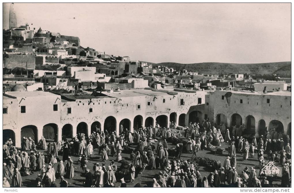 AFRIQUE - ALGERIE - GHARDAIA - Le Marché - Ghardaia