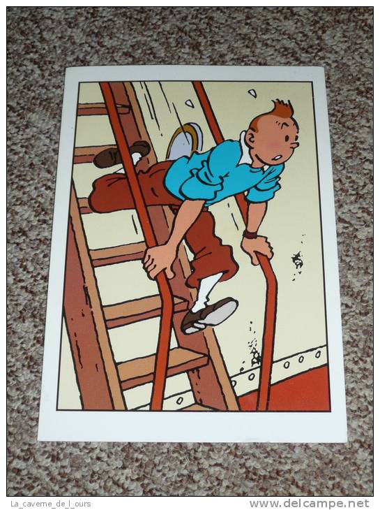 Carte Double Illustrée Par RG Hergé HERGE, Tintin Moulinsart - Hergé