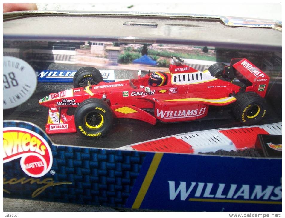 HOT WHEELS - WILLIAMS FW20 H H FRENTZEN Avec Sa Boite Scala 1/43 - Hot Wheels