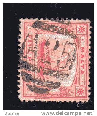 MALTE Britannique -  N°  14 - Y & T - O    - Cote 25 € - Malte (...-1964)