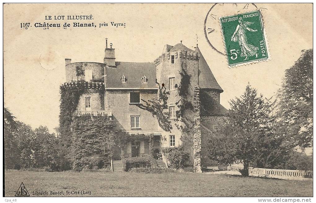 Lot- Près Vayrac -Château De Blanat. - Vayrac