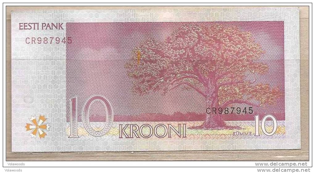 Estonia - Banconota Circolata Da 10 Corone - 2007 - Estland