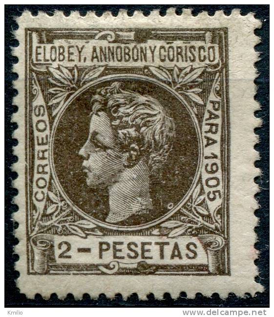 Elobey, Annobon Y Corisco 1905, 2 Pts Ed 30* Nuevo - Elobey, Annobon & Corisco