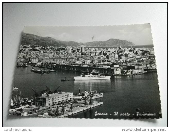 Rimorchiatore Traina Nave Ship Porto Genova - Sleepboten