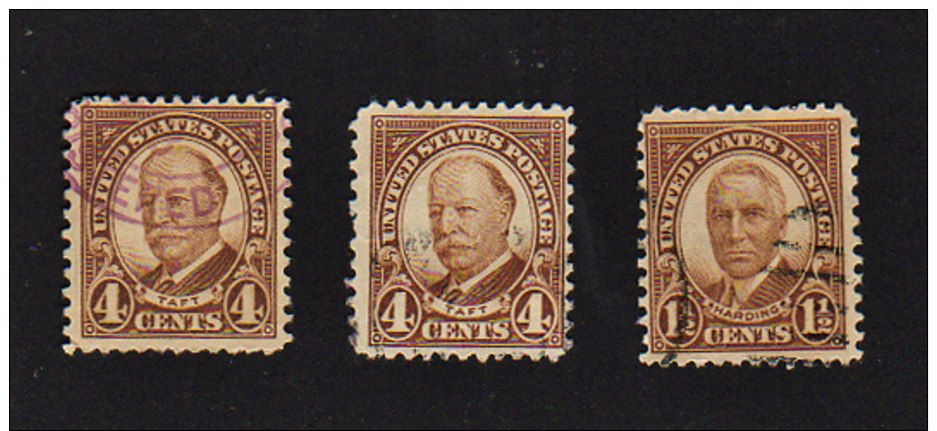 B430 U.S.A.  1930  ( 3 Stamps )   ( Sc# 684,685 )   CH - Gebruikt