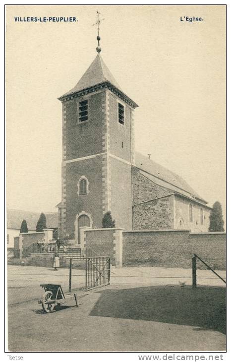 Villers-le-Peuplier - L'Eglise ( Voir Verso ) - Hannut