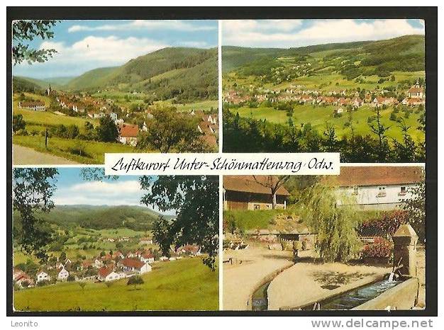 UNTER-SCHÖNMATTENWAG Odenwald Hessen Wald-Michelbach Kreis Bergstrasse 1971 - Bad Soden