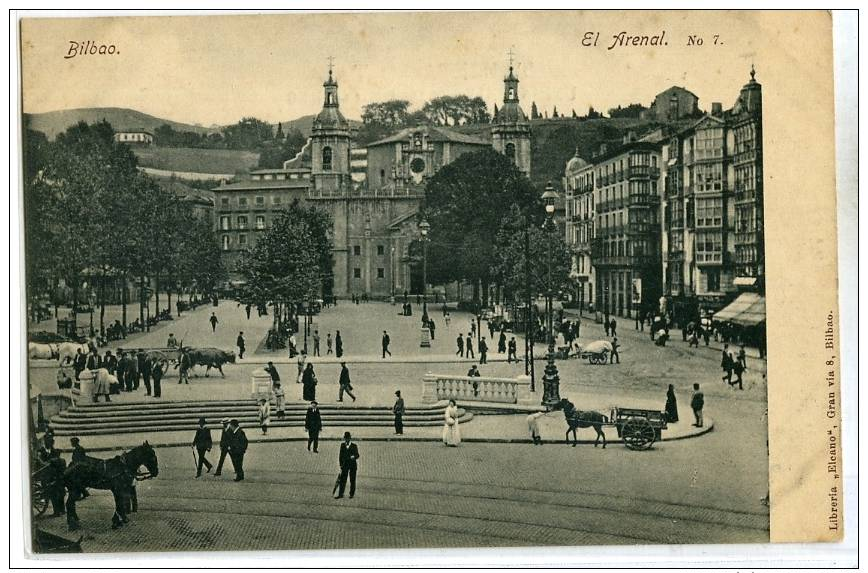 POSTAL Bilbao (el Arenal) -707 - Vizcaya (Bilbao)