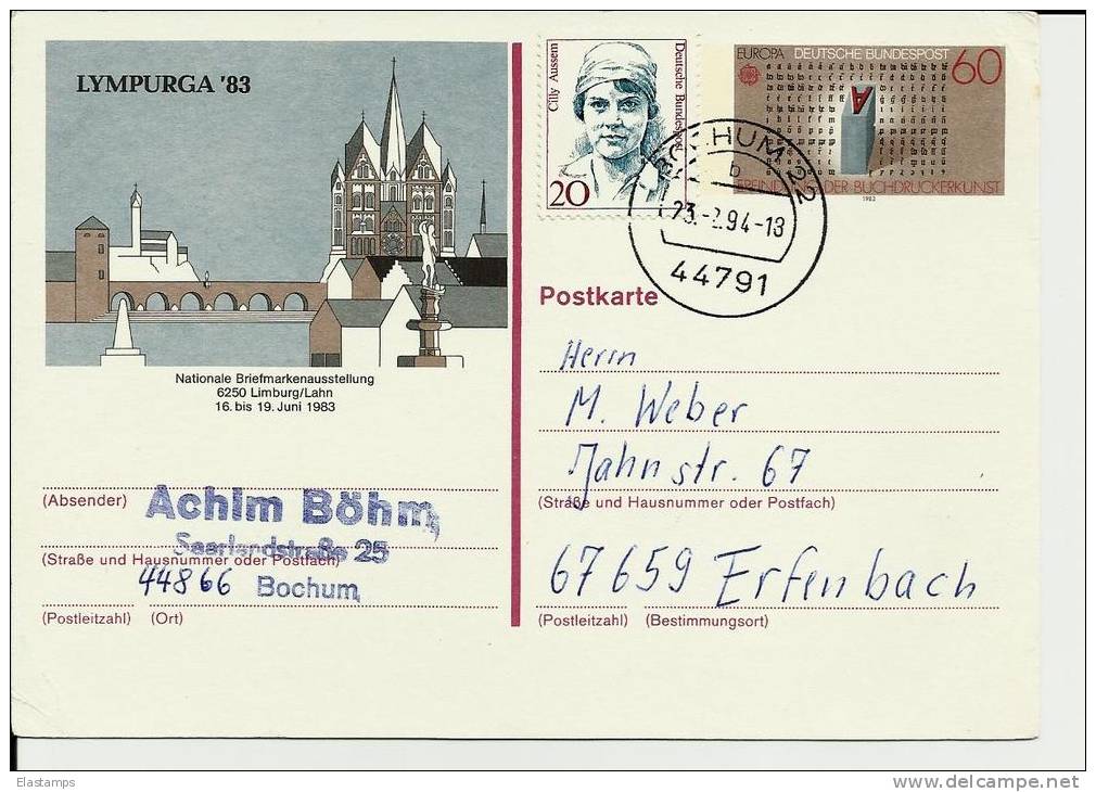 =DE 1994 GS - Geïllustreerde Postkaarten - Gebruikt