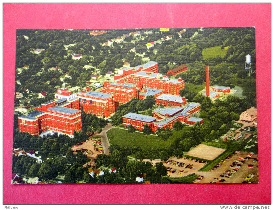 Minnesota > Rochester -- Aerial View ST. Marys Hospital -Linen---  Ref  607 - Rochester