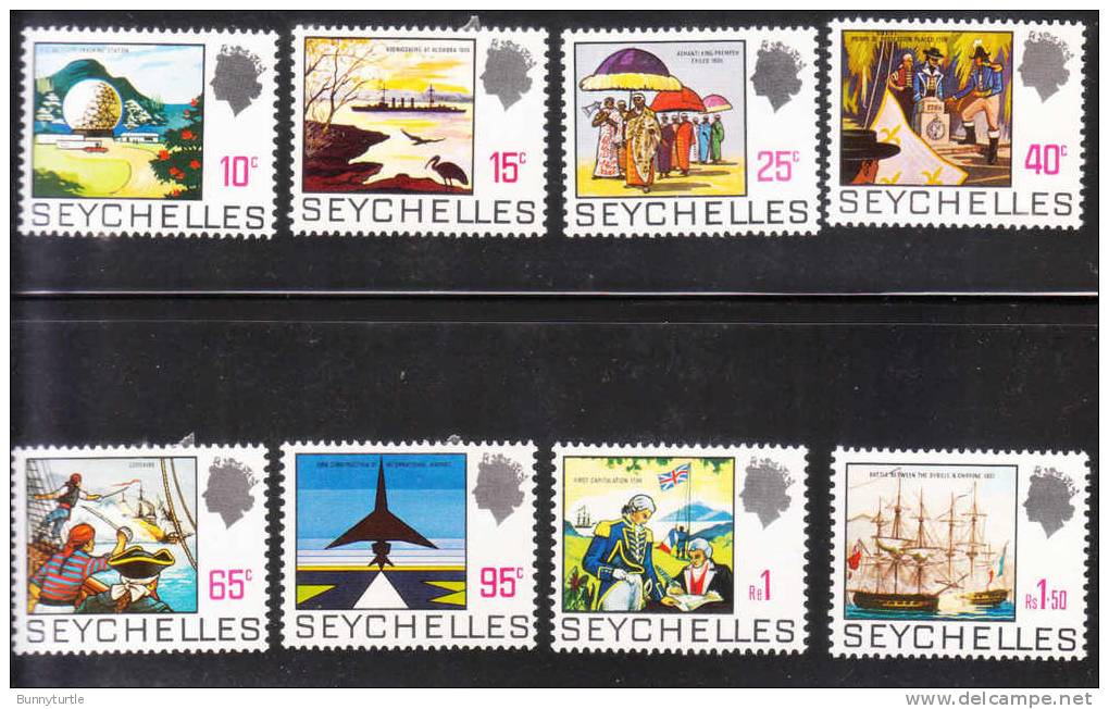 Seychelles 1969-72 History Of Seychelles Mint - Seychellen (...-1976)