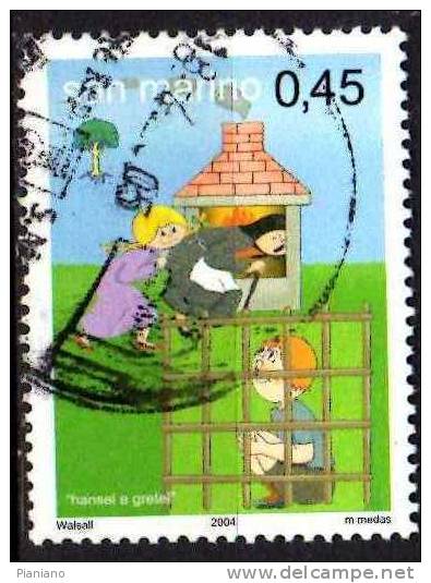 PIA - S.  MARINO - 2004 : Un Mondo Di Favole (SAS  2001) - Used Stamps