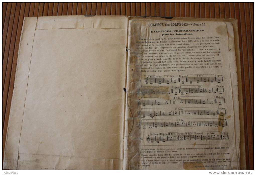 MUSIQUE Cahier De Solfège : Gamme De Notes Musicales Exercices De Préparation Intonations Leçons 75 Pages - Insegnamento
