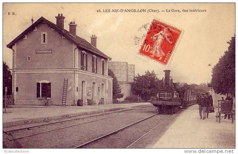 Les Aix D'Angillon  La Gare - Sonstige & Ohne Zuordnung