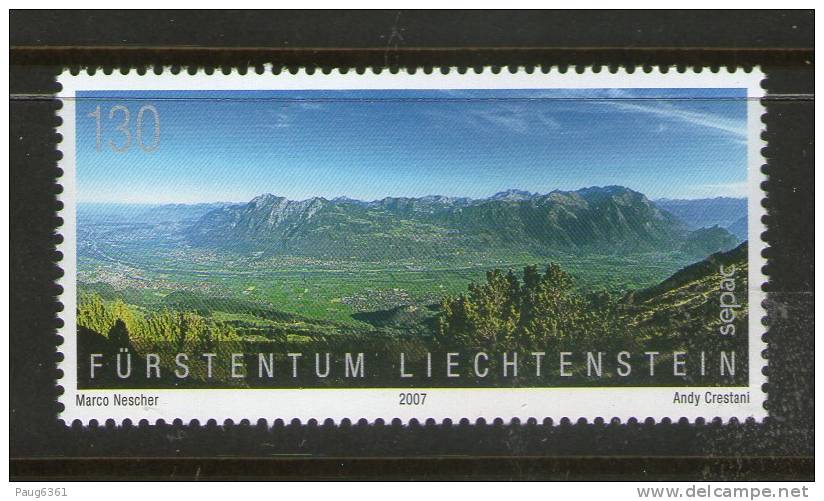 LIECHTENSTEIN 2007  SEPAC     YVERT N°  NEUF MNH** - Ungebraucht