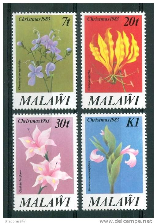 1983 Malawi Flora Fiori Flowers Blumen Fleurs Set MNH** Fio37 - Malawi (1964-...)