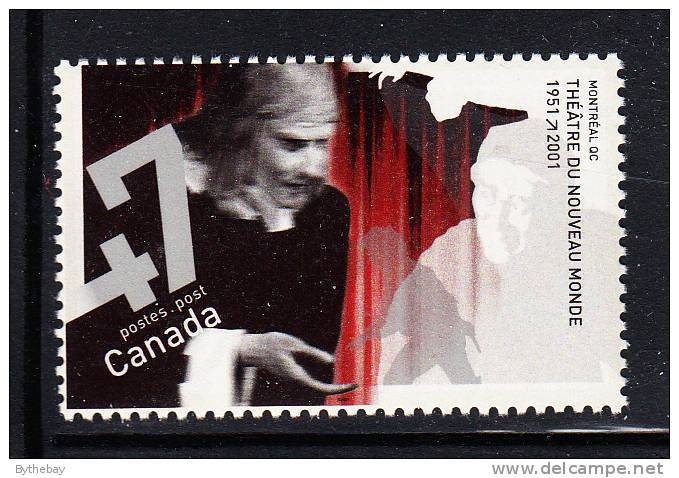 Canada MNH Scott #1919 47c Theatre Du Nouveau Monde, Montreal - Theatres - Unused Stamps