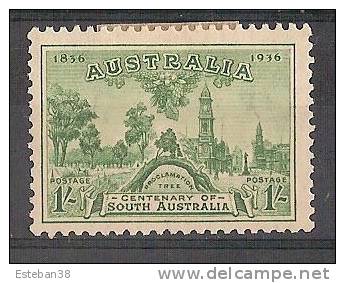 Centenaire De La Colonie De L´australie Du Sud 1s Vert - Nuovi