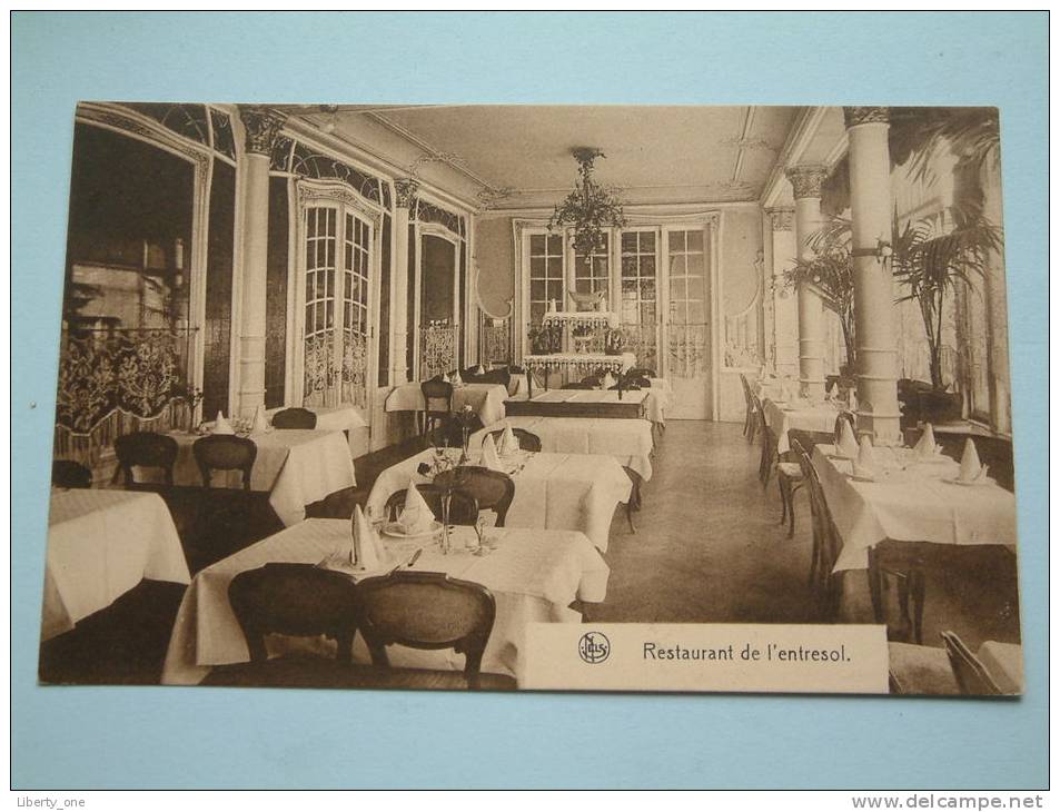 Restaurant D' ENTRESOL ( Cécil Hôtem ) - Anno 19?? ( Zie Foto Voor Details ) - Cafés, Hôtels, Restaurants
