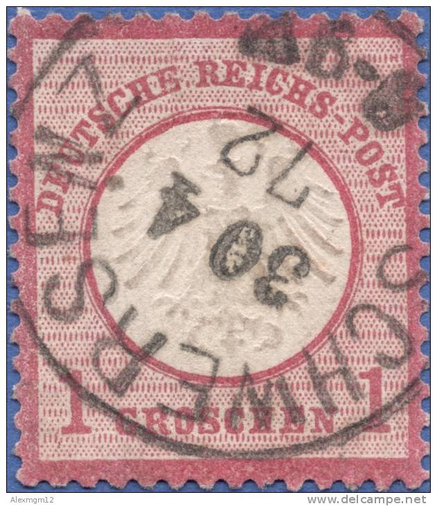 Germany, Reich 1 G. 1872, Sc #4, Used - Used Stamps