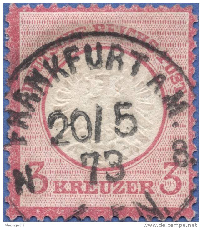 Germany, Reich 3 K. 1872, Sc #23, Used - Used Stamps