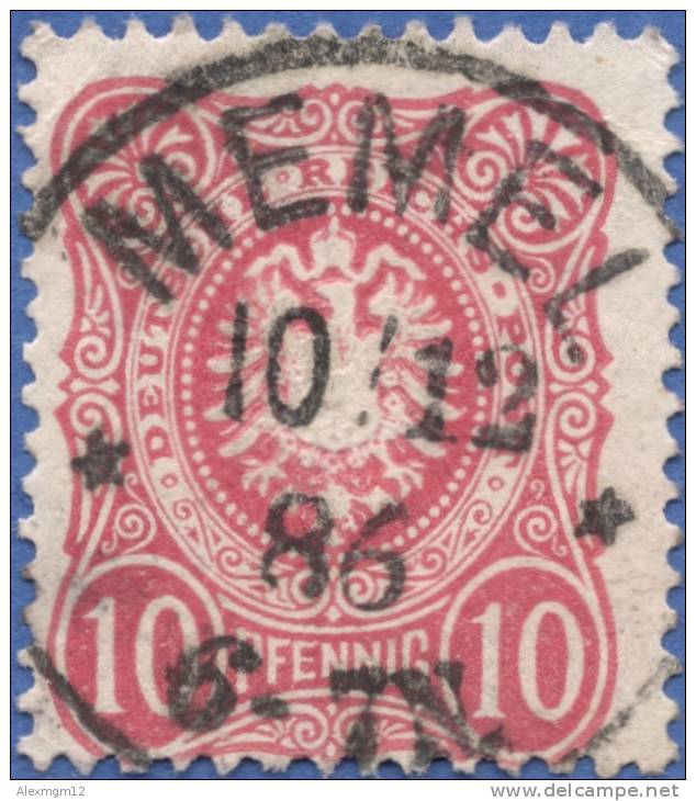 Germany, Reich 10 P. 1880, Sc #39, Used - Used Stamps