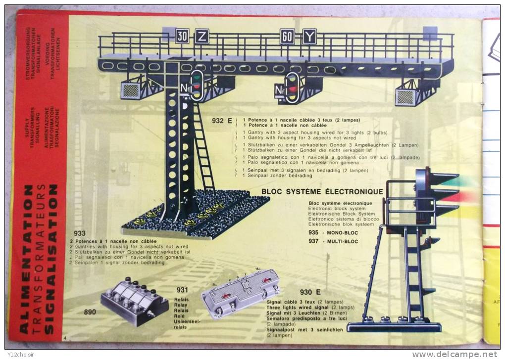 CATALOGUE JOUEF HO 1969 - 70   16,5 Mm 9 Mm TELECOMMANDE ELECTRONIQUE - France