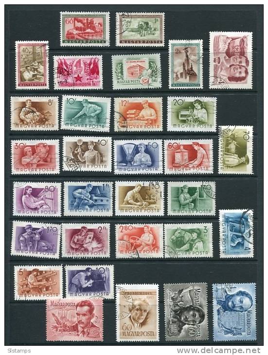 Hungary 1955 Accumulation Used - Used Stamps