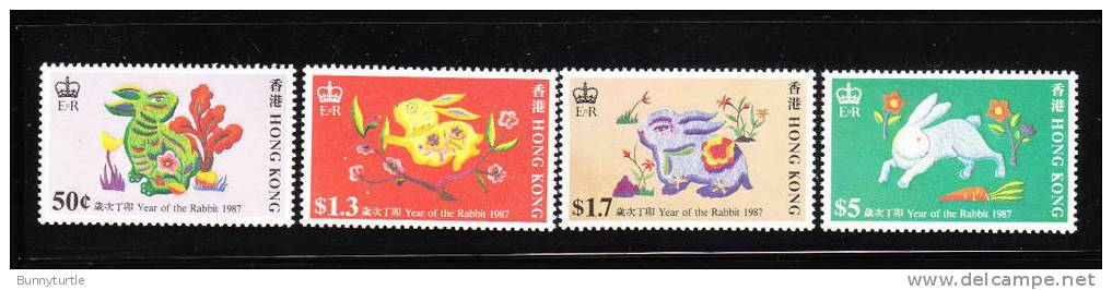 Hong Kong 1987 Year Of The Rabbit MNH - Ungebraucht