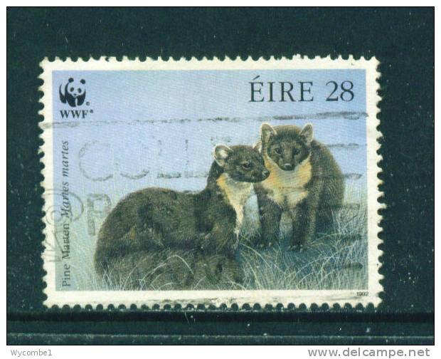 IRELAND  -  1992  Pine Martens  28p  FU  (stock Scan) - Used Stamps